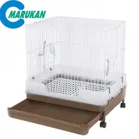 在飛比找momo購物網優惠-【Marukan】抽屜式精緻兔籠-咖啡(MR-996)