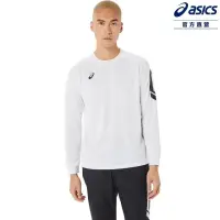 在飛比找momo購物網優惠-【asics 亞瑟士】長袖上衣 男款 訓練 服飾(2031D