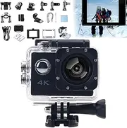 Roamix 4k Camera, Roamix 4k Action Camera, Roamix 4K Sport Camera, DV HD Waterproof Outdoor Underwater Camera (Black)