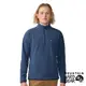 【Mountain Hardwear】Microchill 1/4Zip Pullover 刷毛立領半拉長袖排汗衣 男款 海軍藍#2048261