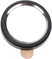 OKUMEYR 3pcs Metal Camera Lens Protector Ring for Durable Phone Rear Back Lens Cover with High End Metal Texture Compatible with Iphone Black