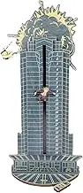 Die Hard - H-ans Gruber Falling Off Nakatomi Plaza, Funny Wooden, Reusable Christmas Countdown Calendar for Home Desktop Decor, Christmas Ornament