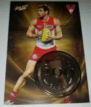 2019 AFL SELECT MILESTONE 200 GAMES SYDNEY SWANS NICK SMITH MG70
