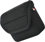 FELTECHELECTR Portable Speaker Case Speaker Carrying Holder from Travel-Ready Compatible Easy Hook Loop Access