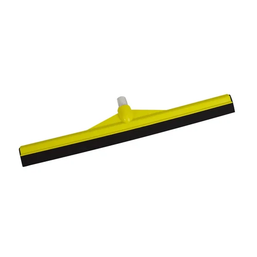 SYR Plastic Floor Squeegee Twin Blade Rubber 45cm Head Cleaning/Cleaner YLLW