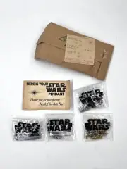 Star Wars Pendant Necklace Chewbacca C3PO Darth Vader R2-D2 Nestle Mail Away
