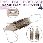 Realistic Penis Sleeve Delay Cock Extension Ring Couples Sex Toy For Men Adult