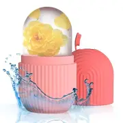 Ice Roller for Face and Eye，Ice Cube Roller Massager for Skin Women Care Tool...