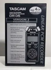 TASCAM LINEAR PCM RECORDER DR-05 (Brand New)