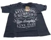 Affliction Men’s Black Davey Jones Boyfriend Tee XS