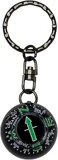 Evertrust NO880 Compass Keychain Compass Waterproof Black