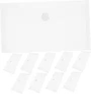 SEWACC Envelopes Bag 40pcs Document Holder Envelopes Waterproof Storage for Bank Checks Office Supplies