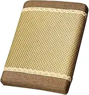 PRETYZOOM Linen Summer Seat Pad Cooling Chair Mat for Home Office Breathable Heat Dissipation Cushion for Summer Relaxation Comfort Present for Friends Family