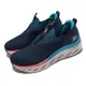 Skechers 健走鞋 Arch Fit Glide-Step 女鞋 藍粉紅 襪套式 懶人鞋 記憶鞋墊 休閒鞋 運動 149387NVMT