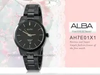 在飛比找Yahoo!奇摩拍賣優惠-ALBA 雅柏 手錶 專賣店女錶 AH7E01X1不鏽鋼錶帶