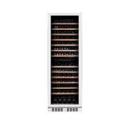 Grand Cru Alpine White & Timber 166DWT Wine Fridge - Wine Fridges (GC166DWT)