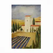 Pablo Esteban 'Tuscan Farm 1' Outdoor Canvas 12x19