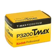 (10 Rolls) Kodak T-MAX P3200 TMZ 135-36 B&W Print Film Exp. (10/2019) Bulk