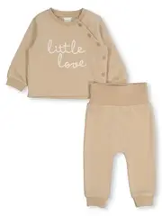 Baby Long Sleeve Set Newborn DOESKIN (LOVE)