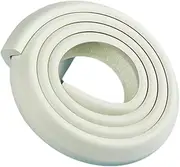 TYMY Furniture Edge and Corner Protection, 5m Long (16.4ft) Protective Foam Pad, 8 Self-Adhesive Safety Angles, White, Baby Proofing Furniture, Edge Guard