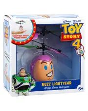 World Tech Toys Pixar Toy Story Emoji Buzz Lightyear IR UFO Ball Helicopter