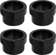 Adorila 4 Pack Pool Umbrella Stabilizer Adapter, Threaded Adapter Sleeves for Outdoor Patio Deck, Umbrella Pole Stabilizer for 1.7" Umbrellas Insert