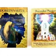 Angel Therapy Oracle Cards Tarot Cards Deck Board Game English Version Tarot.