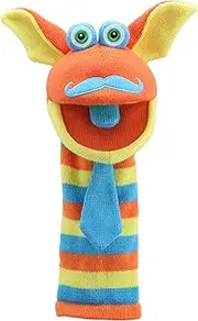 The Puppet Company Mango Sockettes Knitted Hand Puppets