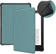 Case for Kindle Paperwhite 10th Generation 2018, Kindle Case with Waterproof Kindle Paperwhite E-Reader Case, e-Book-Reader-Covers with Auto Sleep/Wake for Kindle Paperwhite 10th Gen - Denim Green