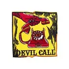 Devil Call Iron On Sew On Patch Embroidered Badge Patches For Clothes Punk Goth