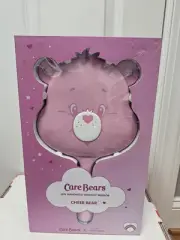 CARE BEARS LED HANDHELD MAKEUP MIRROR IMPRESSIONS PINK CHEER BEAR - NEW