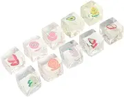 Toddmomy Pack Ice Fruit Squeeze Toys Party Tricky Squeeze Toys for Boys and Girls Squishy Sensory Playthings