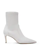 STUART 75 STRETCH BOOTIE in WHITE for Women