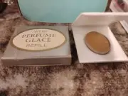 Avon Perfume Glace REFILL Brocade Oval Shape. PATTERNS Fragrance. NOS/Box.
