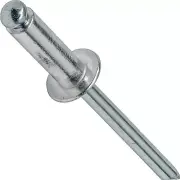 Pop Rivets 5/32" x 3/8" Aluminum Body Steel Mandrel Dome Head Blind Qty 2500