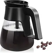 10-Cup Coffee Pot Replacement for Ninja Coffee Maker CM401 CM371 CP301, Glass Carafe with Brew-Through Lid Compatible with Ninja CM300 CM400 CP300 CM400BRN CF090 CF091 CF092 CM305 CM360