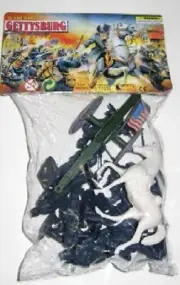 PLAYSETS 54mm Gettysburg Union Figure Playset (12pcs) (Bagged) (America PYS98525