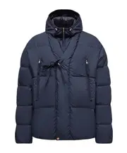 Moncler x Gilga Farm by Donald Glover Tangelo Short Down Jacket 0 navy blue