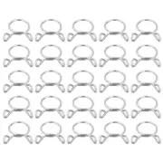 25 Pcs Fuel Line Hose Tubing Spring Clips 15mm Water Pipe Spring Clip Clamps