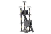 1.7M Cat Tree Play House Sisal Scratching Post Pole Tower Scratcher Furniture