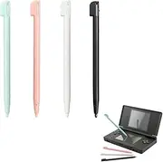 Pack of 4 Pens for 3DS XL - 3ds Pen - Stylus Pen for NDS DS Lite DSL NDSL Pen Tip Game Console Stylus Plastic Game Console Accessories (4 Colours