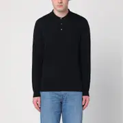 [Drumohr] Black cotton polo shirt 48 IT Black