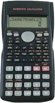 82MS Scientific Calculator 2-Line Engineering Calculator Counter 240 Functions