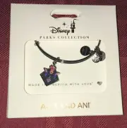 Alex And Ani Disney Parks Evil Queen Black Bangle Bracelet New