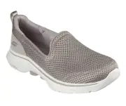 Womens Skechers Go Walk 7- Razi Taupe Walking Shoes