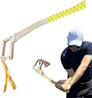 Golf Swing Training Aid, Golf Swing Speed Trainer, Balance Correction Tool Hitting Adjustable Practice for Indoor Home Beginner Women Use