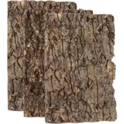 3pcs Tank Reptile Cork Bark Reptile Tree Bark Terrarium Pet Climbing Platform