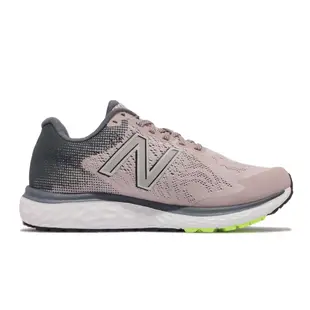 New Balance 慢跑鞋 680 V7 D 寬楦 緩震 女鞋 紐巴倫 高性價比 緩震 運動休閒 粉 白 W680LR7-D