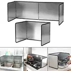 Oil Splash Guard Stove Splatter Guard for Gas Top Frying Pan Home Restaurant