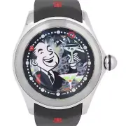 NEW Corum Big Bubble Magical Pop DE LA NUEZ 52mm 390.101.04/0371 Titanium BOX